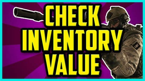 csgo inventory worth checker.